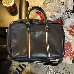 Ben Sherman Messenger Bag NAVY Top Zip / Messenger/Shoulder Bag